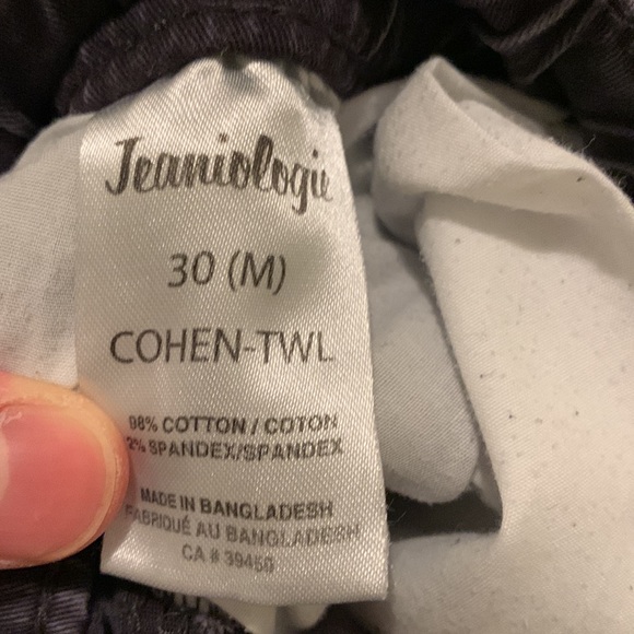 Jeaniology Black Cargo Joggers - Picture 4 of 4